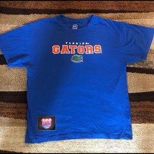 Embroidered Florida Gators  Football T-shirt Sz. L